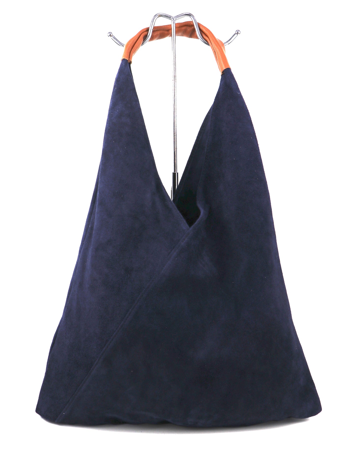 Large Genuine Italian Suede Tote Bag