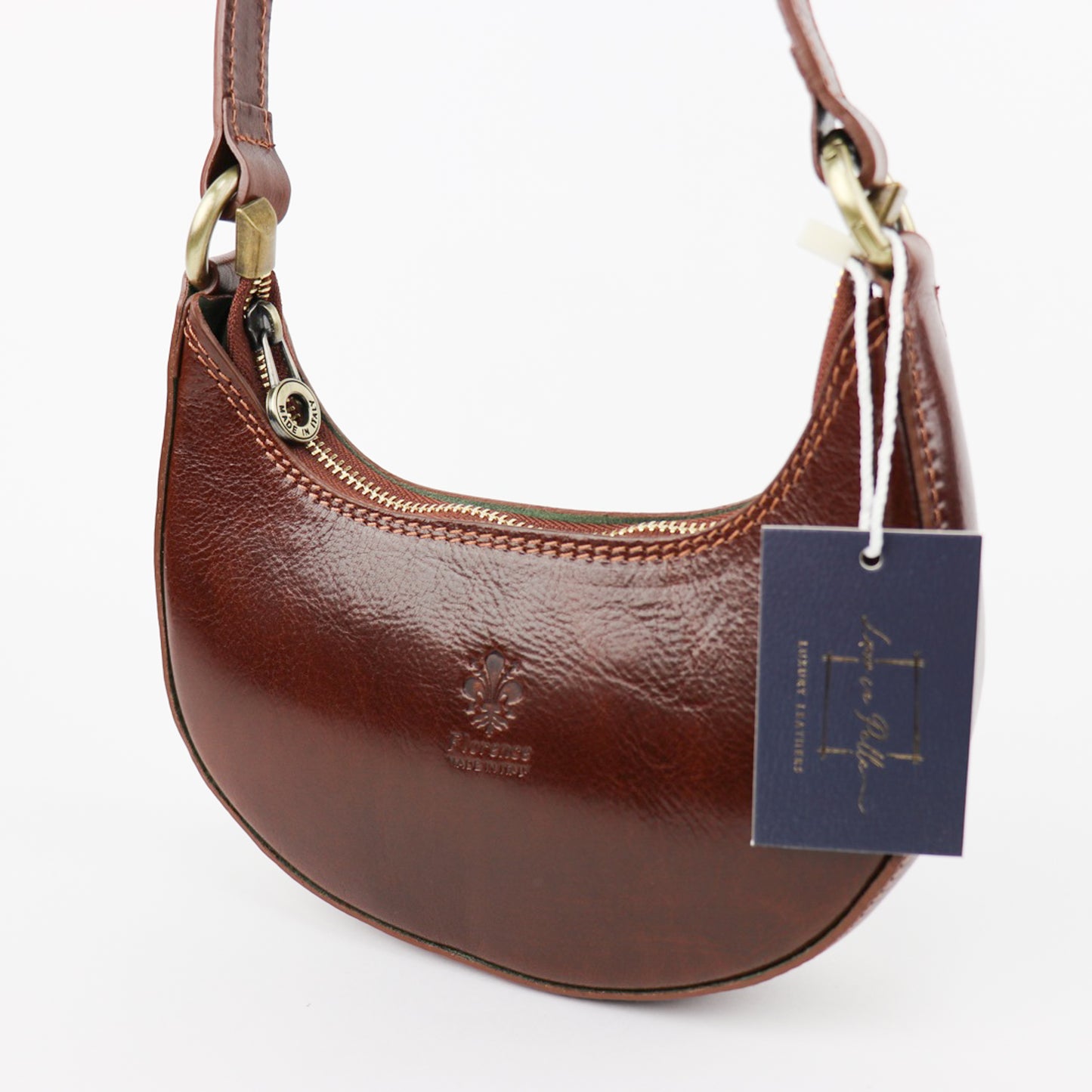 Small Structured Florence Shoulder Bag