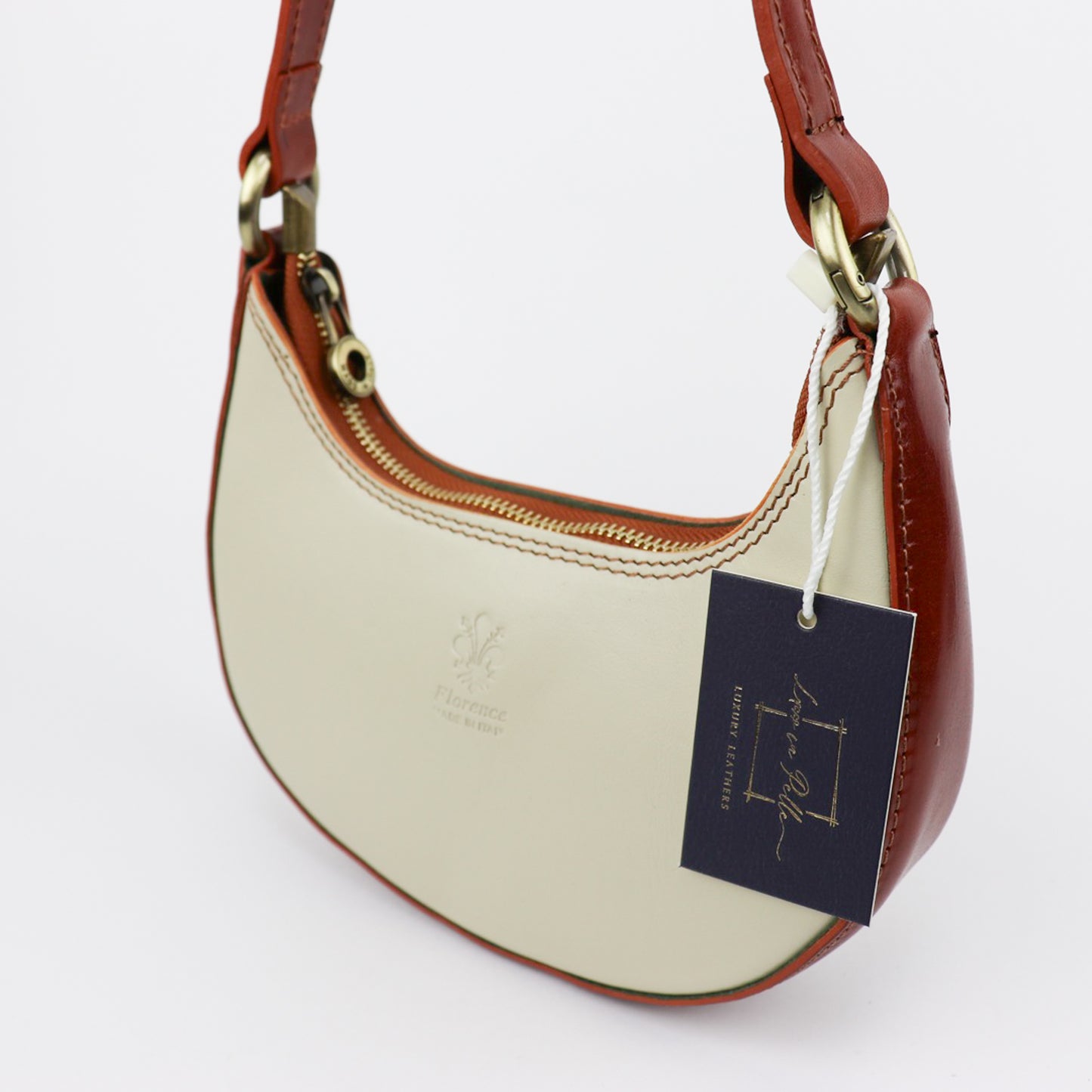 Small Structured Florence Shoulder Bag