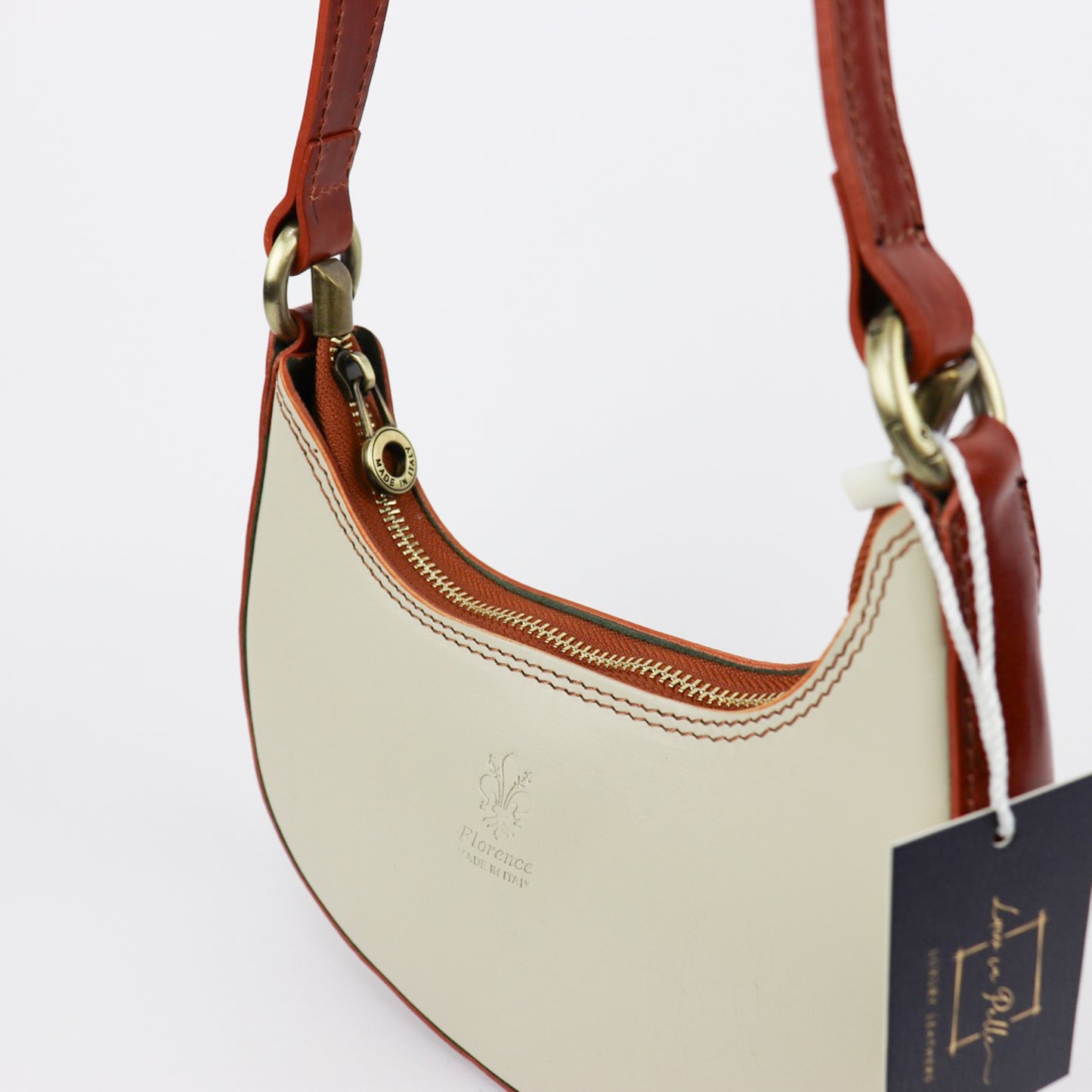 Small Structured Florence Shoulder Bag