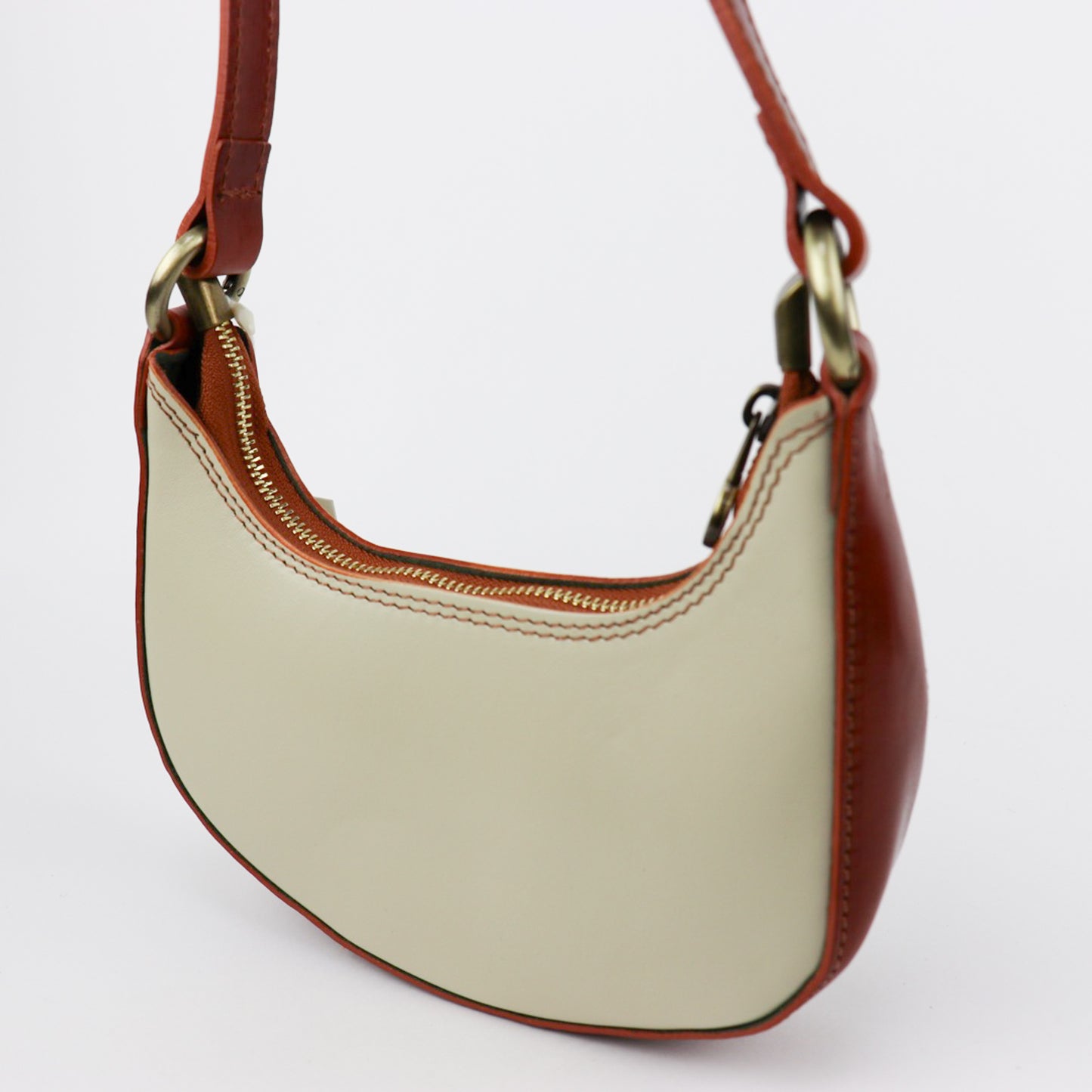 Small Structured Florence Shoulder Bag