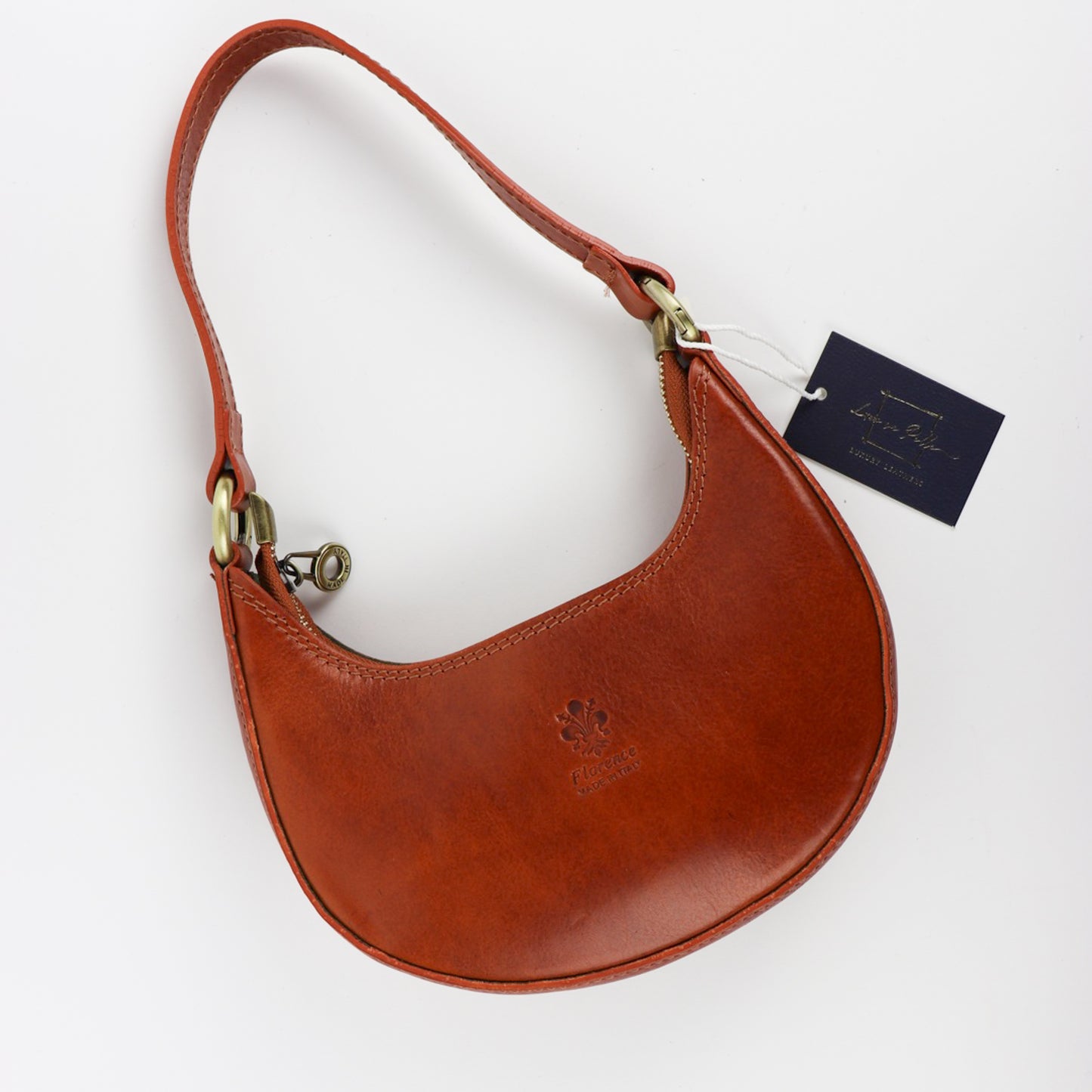 Small Structured Florence Shoulder Bag