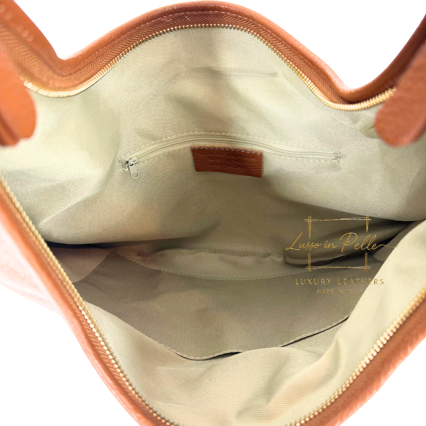 Pebbled Leather Hobo Shoulder Bag with Adjustable Strap