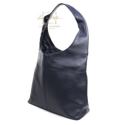 Cali Genuine Leather Hobo Bag Everyday Practical Leather Tote Bag