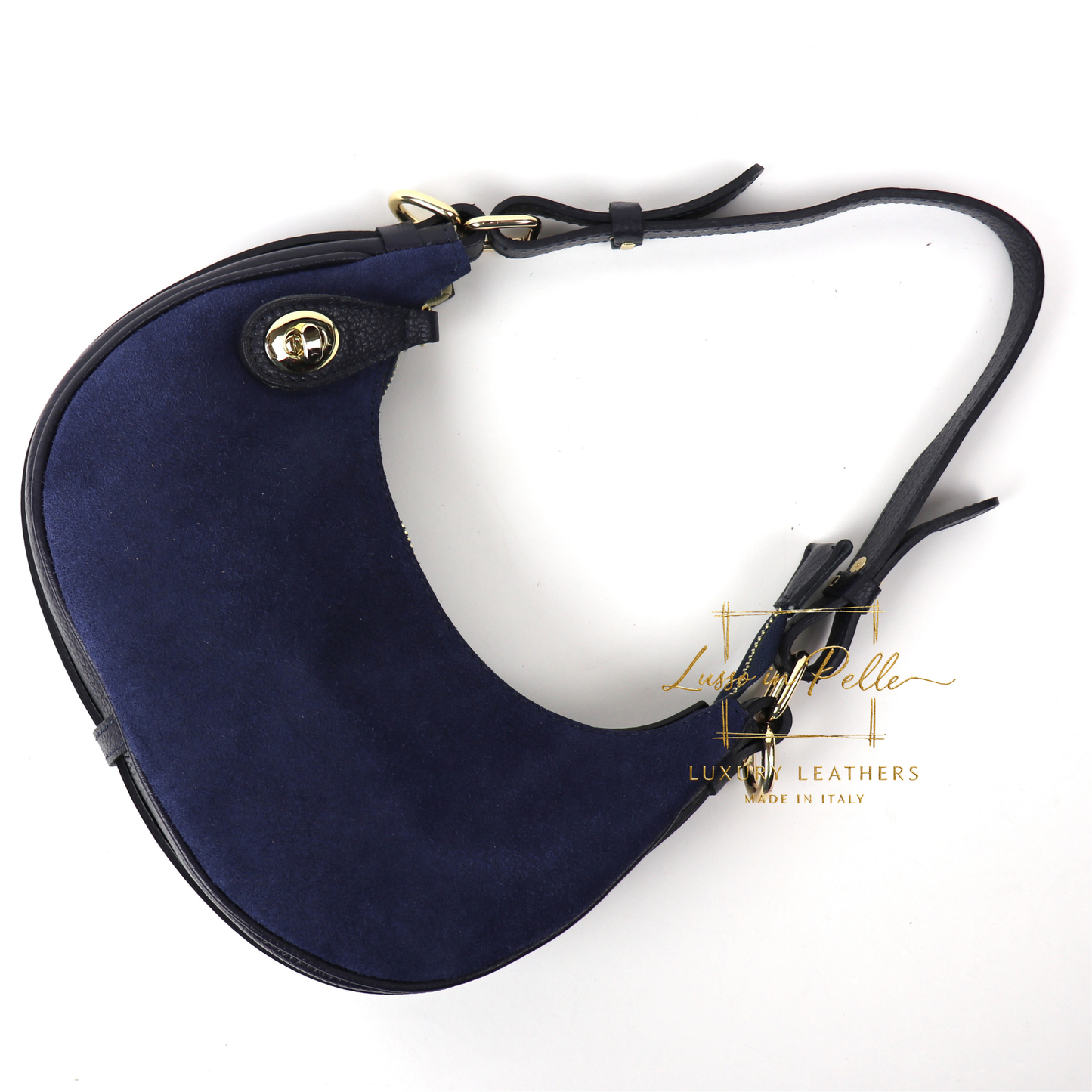 Small Half Moon Shoulder/ Crossbody Bag