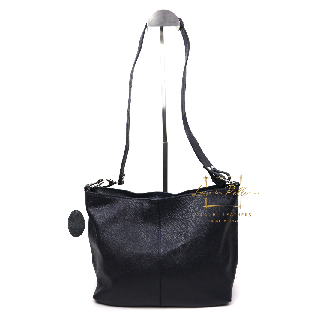 Luna Italian Leather Shoulder & Crossbody Bag