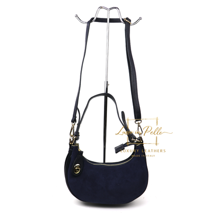 Small Half Moon Shoulder/ Crossbody Bag