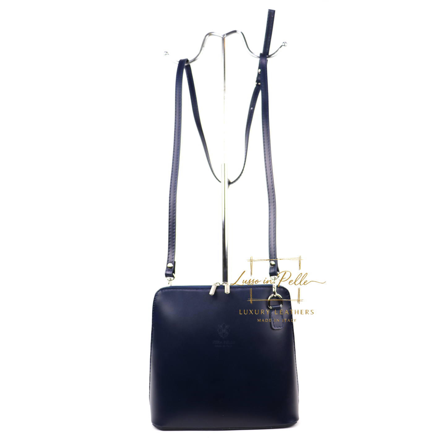 Ella Medium Leather Handbag with Detachable/Adjustable Straps