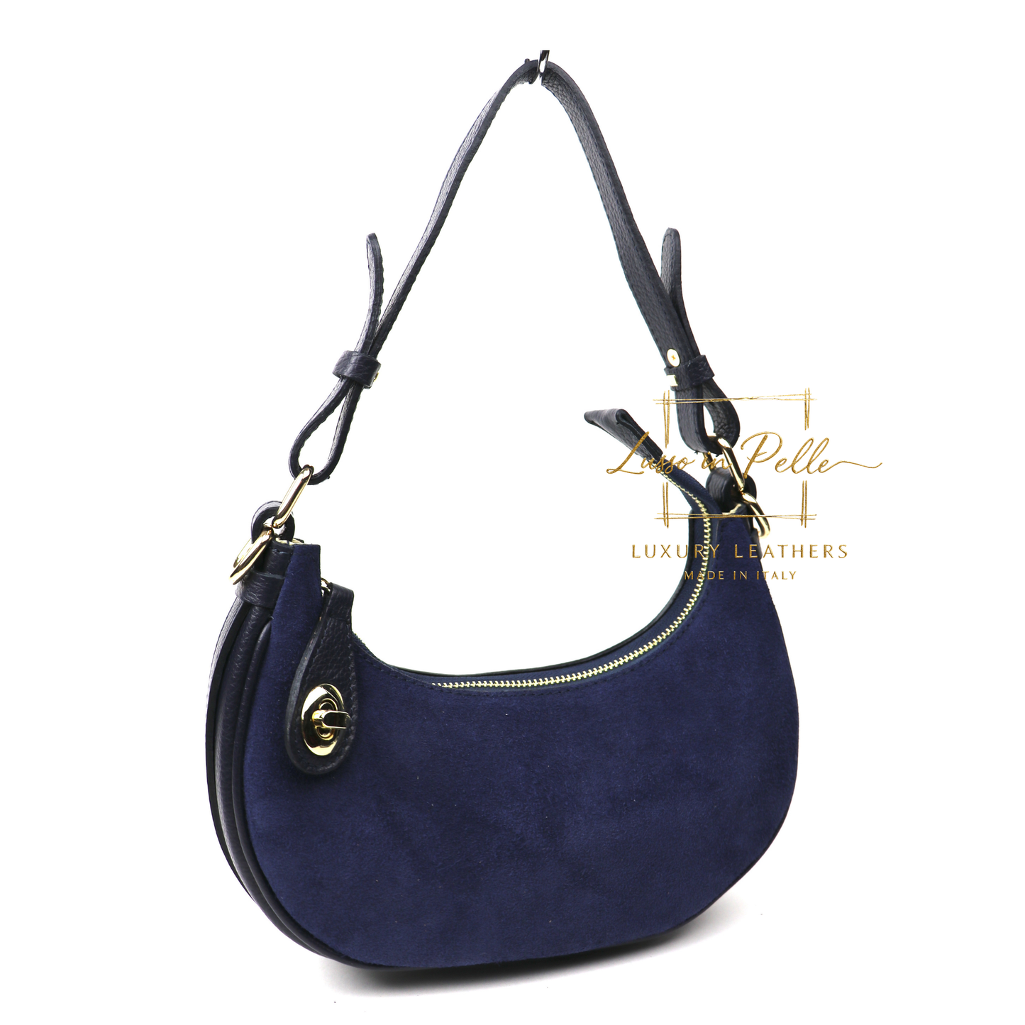 Small Half Moon Shoulder/ Crossbody Bag