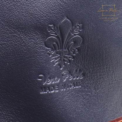 Vera Pelle Leather Crossbody Bag