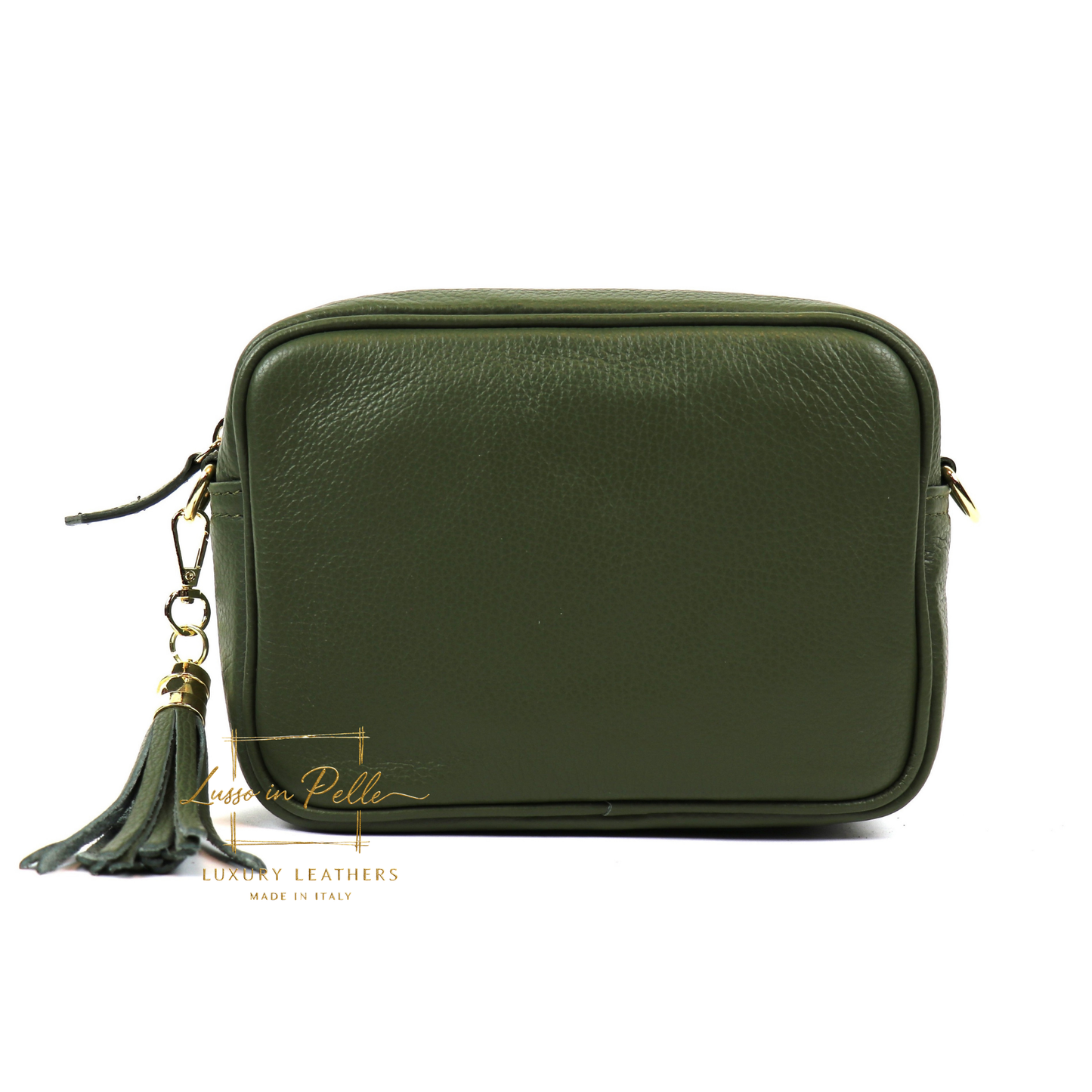 Sierra Genuine Italian Pebbled Leather Box Bag