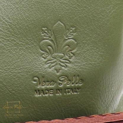 Vera Pelle Leather Crossbody Bag