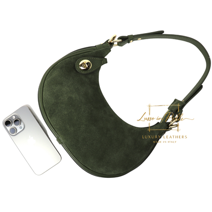 Small Half Moon Shoulder/ Crossbody Bag