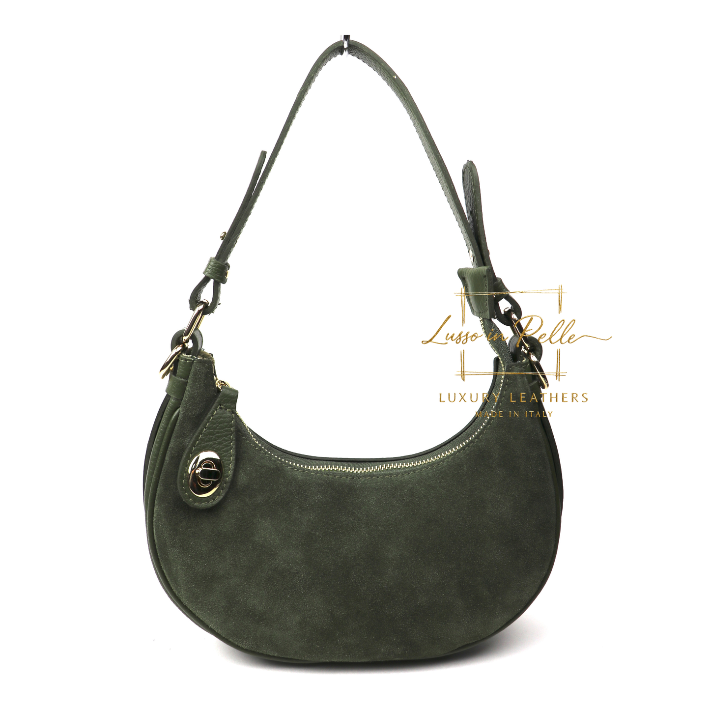 Small Half Moon Shoulder/ Crossbody Bag