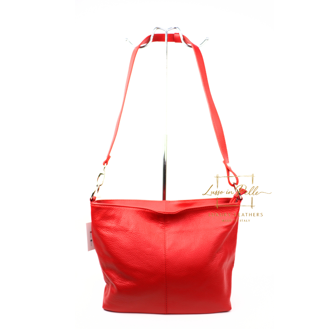 Luna Italian Leather Shoulder & Crossbody Bag