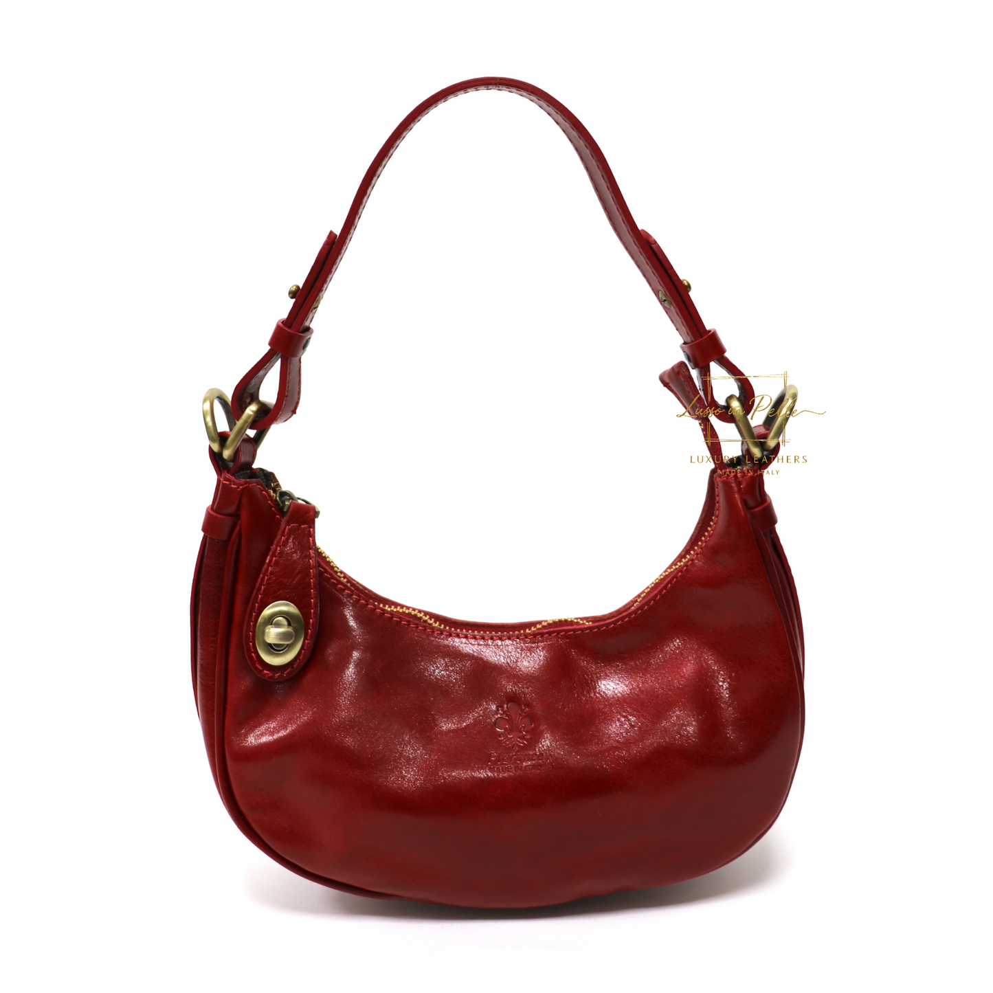 Florence Leather Shoulder/Crossbody Bag with Detachable and Adjustable Straps