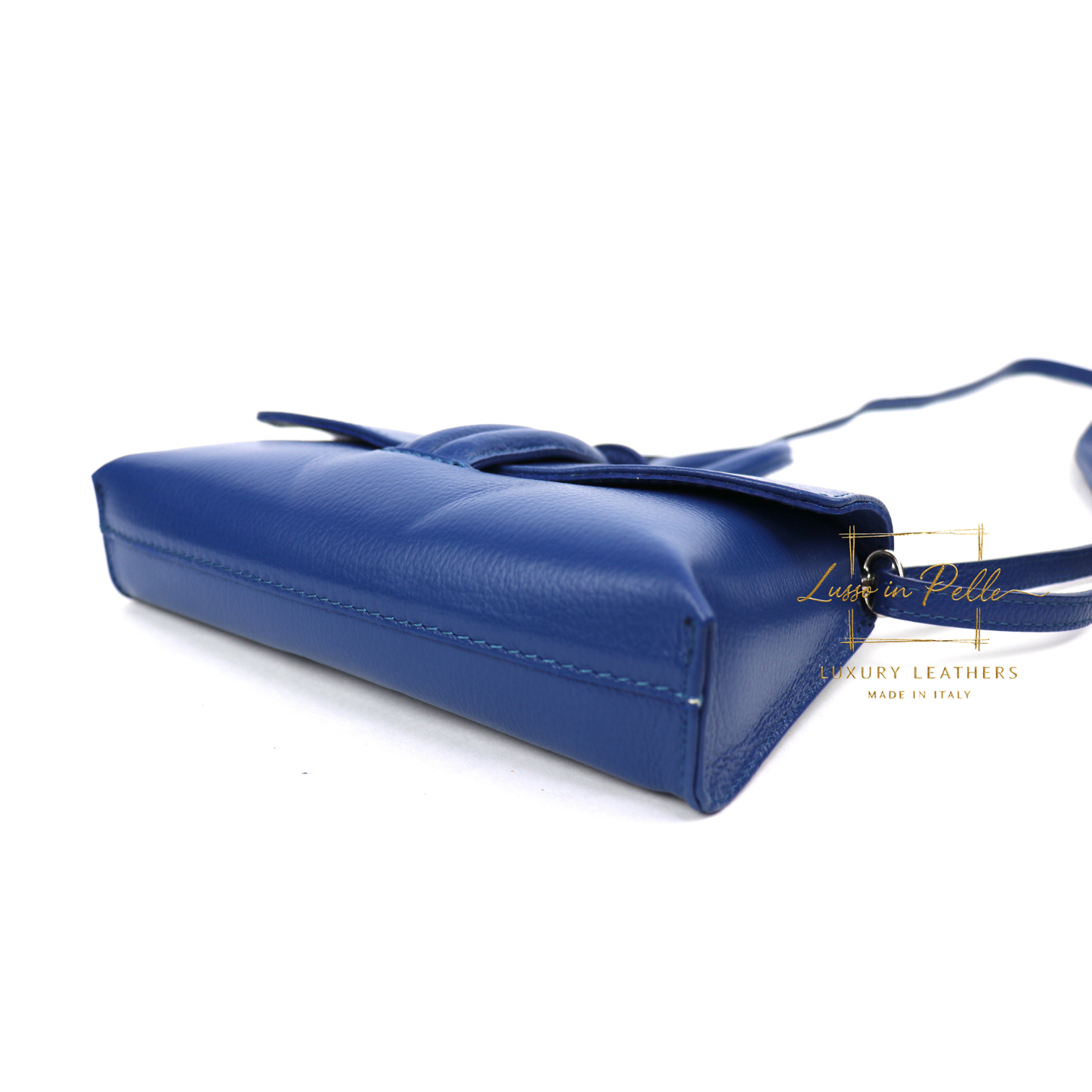 Rose Italian Versatile Leather Bag - Wrist Bag - Clutch Bag