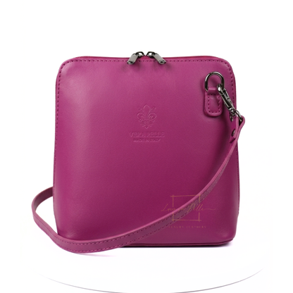 Ella Small Leather Crossbody Bag - Elegant Women's Handbag