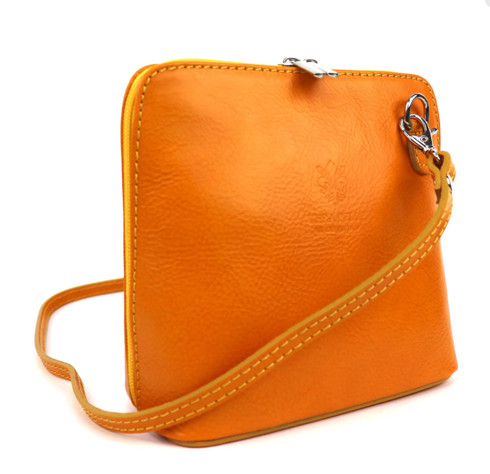 Ella Small Leather Crossbody Bag - Elegant Women's Handbag