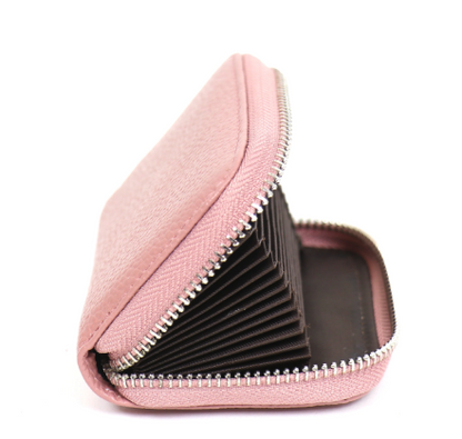 Small Leather Card Holder Wallet