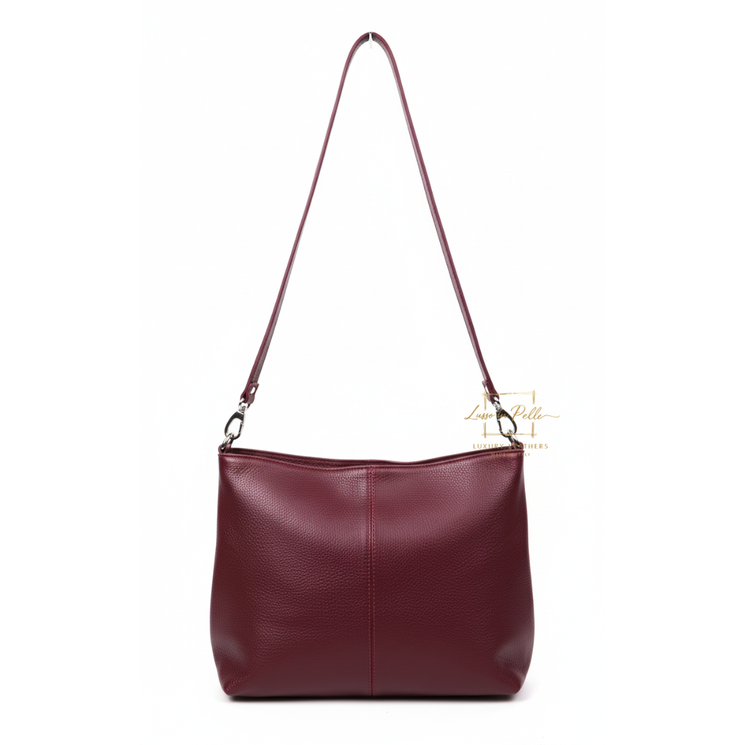 Luna Italian Leather Shoulder & Crossbody Bag