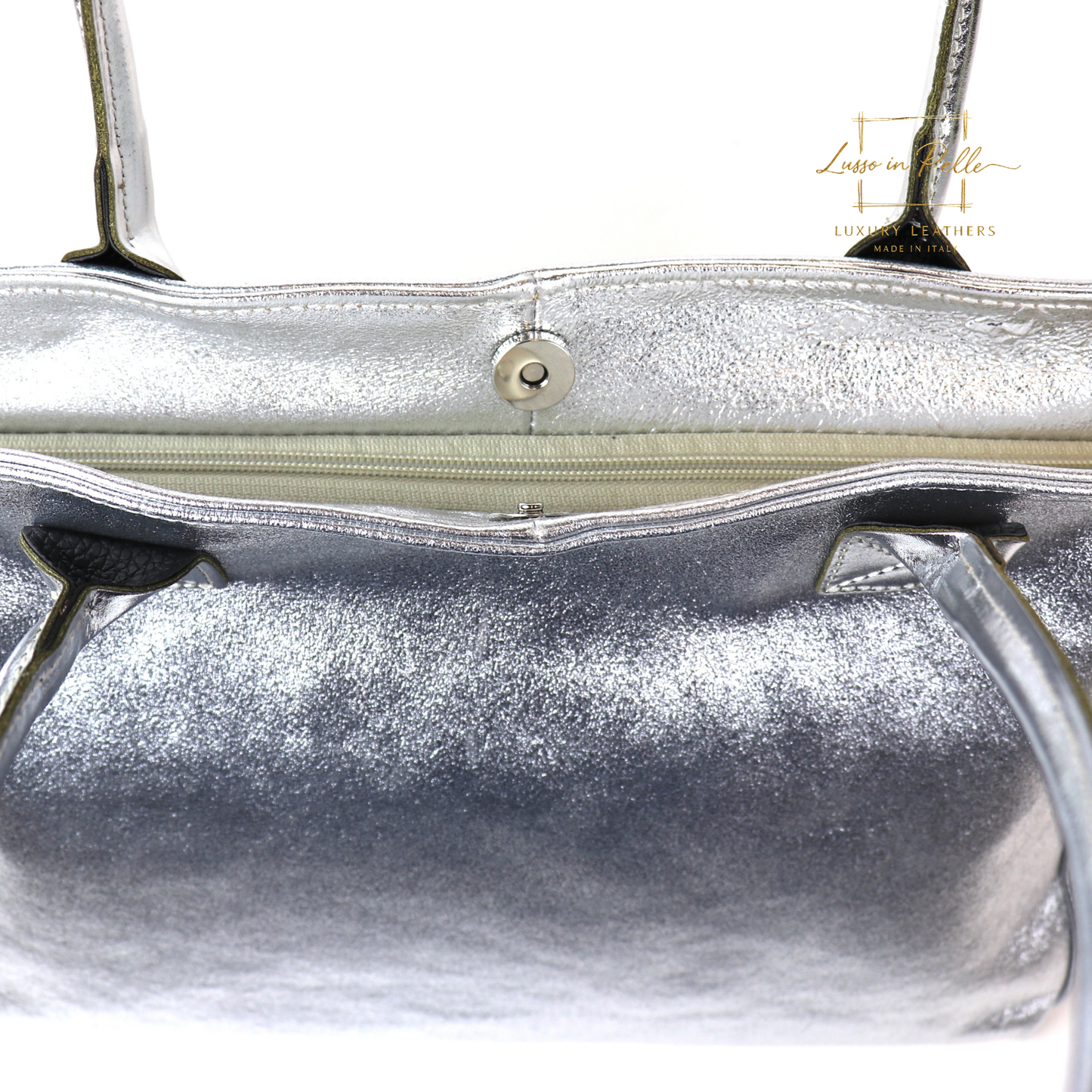 Suede Snake Print Two Style Large Shopper Bag