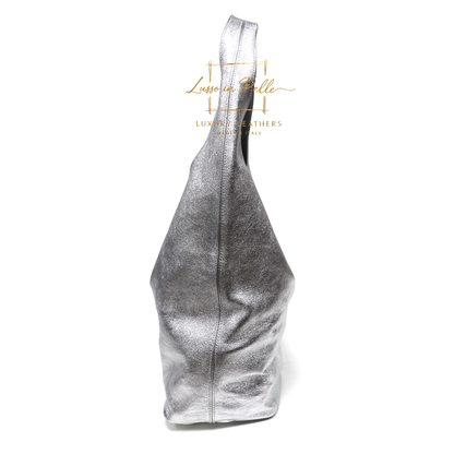 Aurora Quilted Suede Hobo Bag