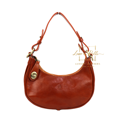 Florence Leather Shoulder/Crossbody Bag with Detachable and Adjustable Straps