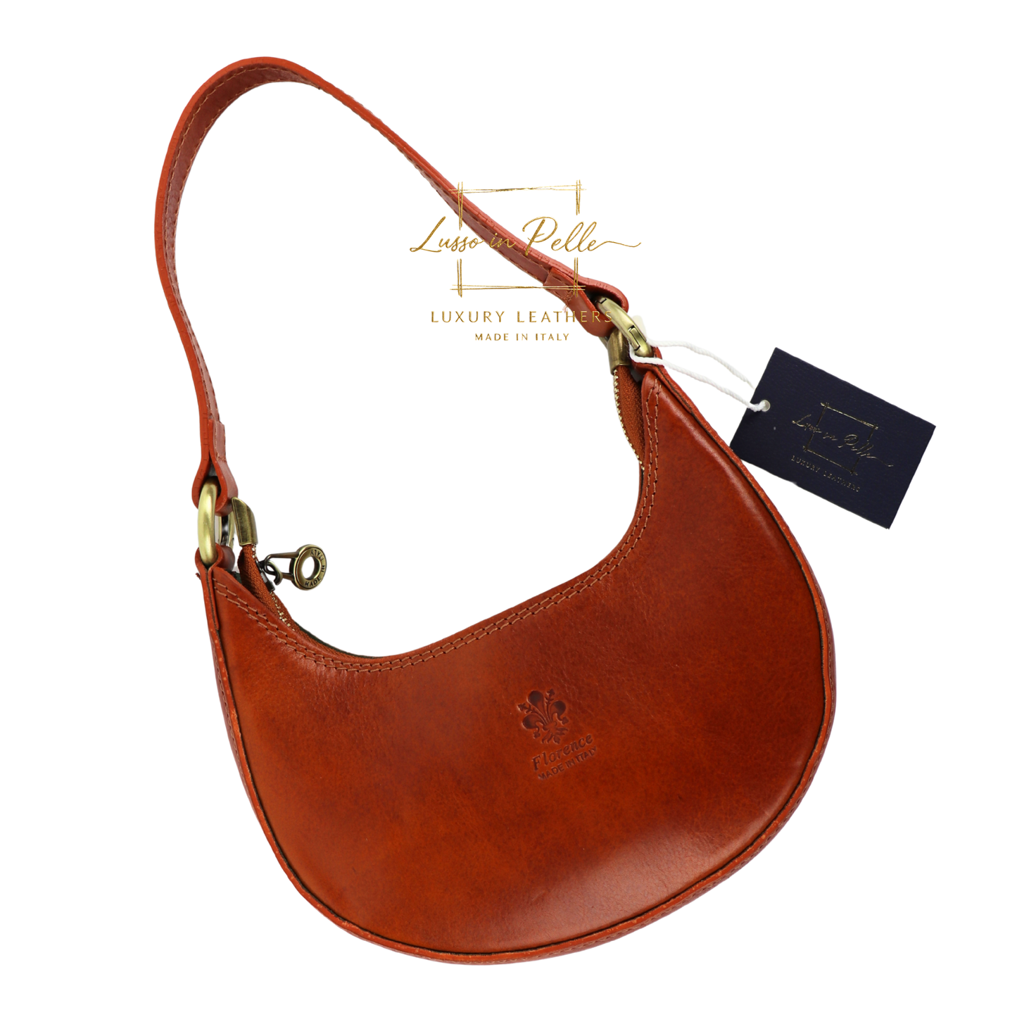 Small Structured Florence Shoulder Bag