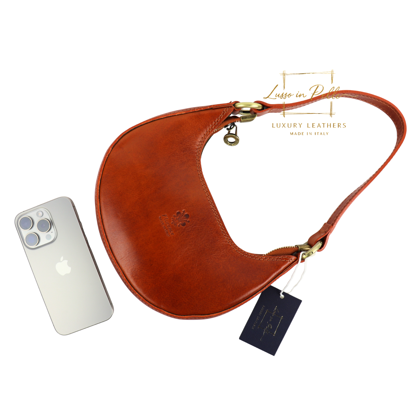 Small Structured Florence Shoulder Bag