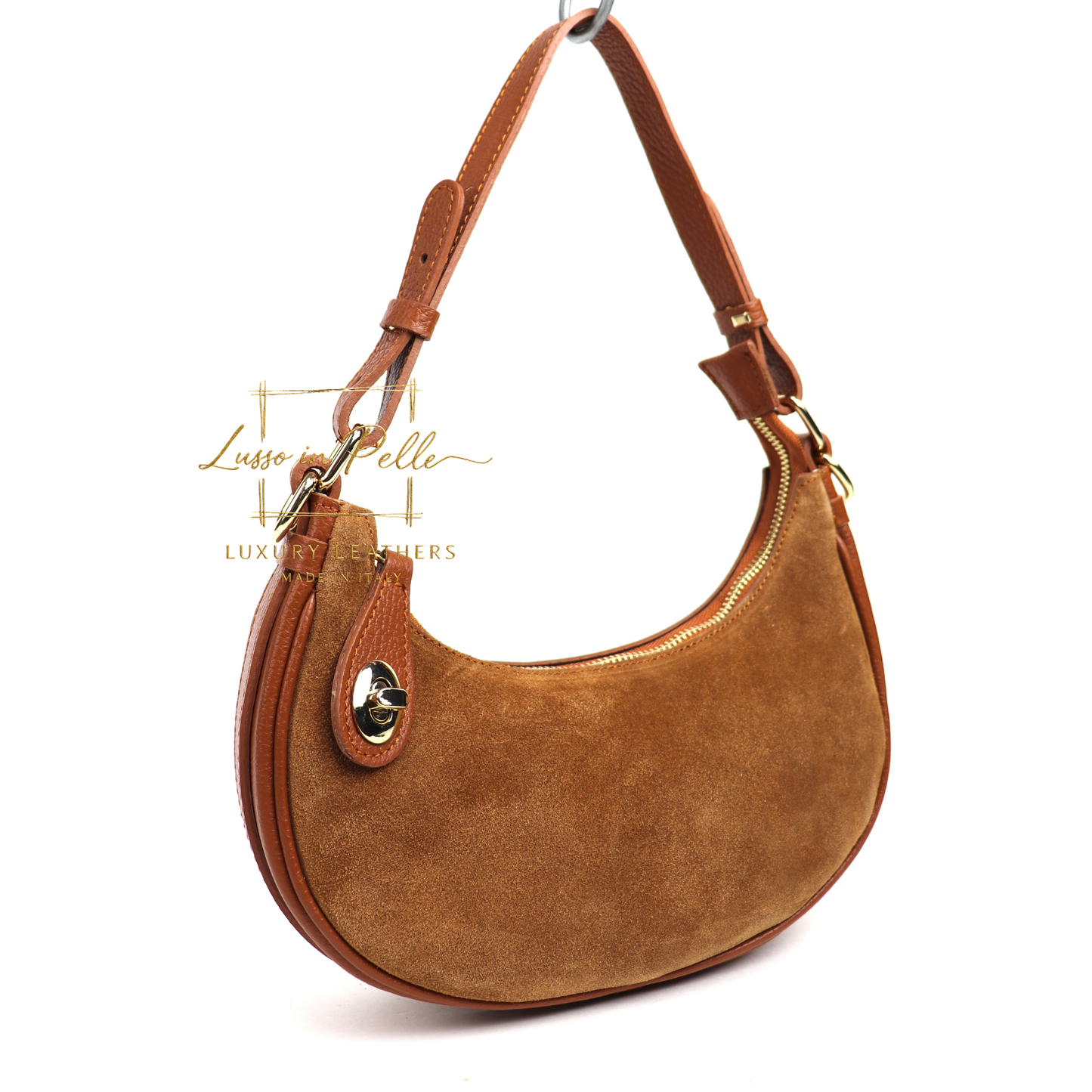 Small Half Moon Shoulder/ Crossbody Bag