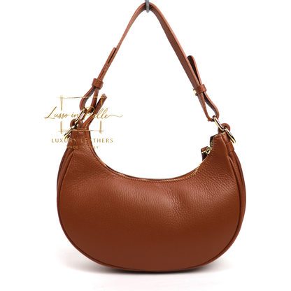 Small Half Moon Shoulder/ Crossbody Bag
