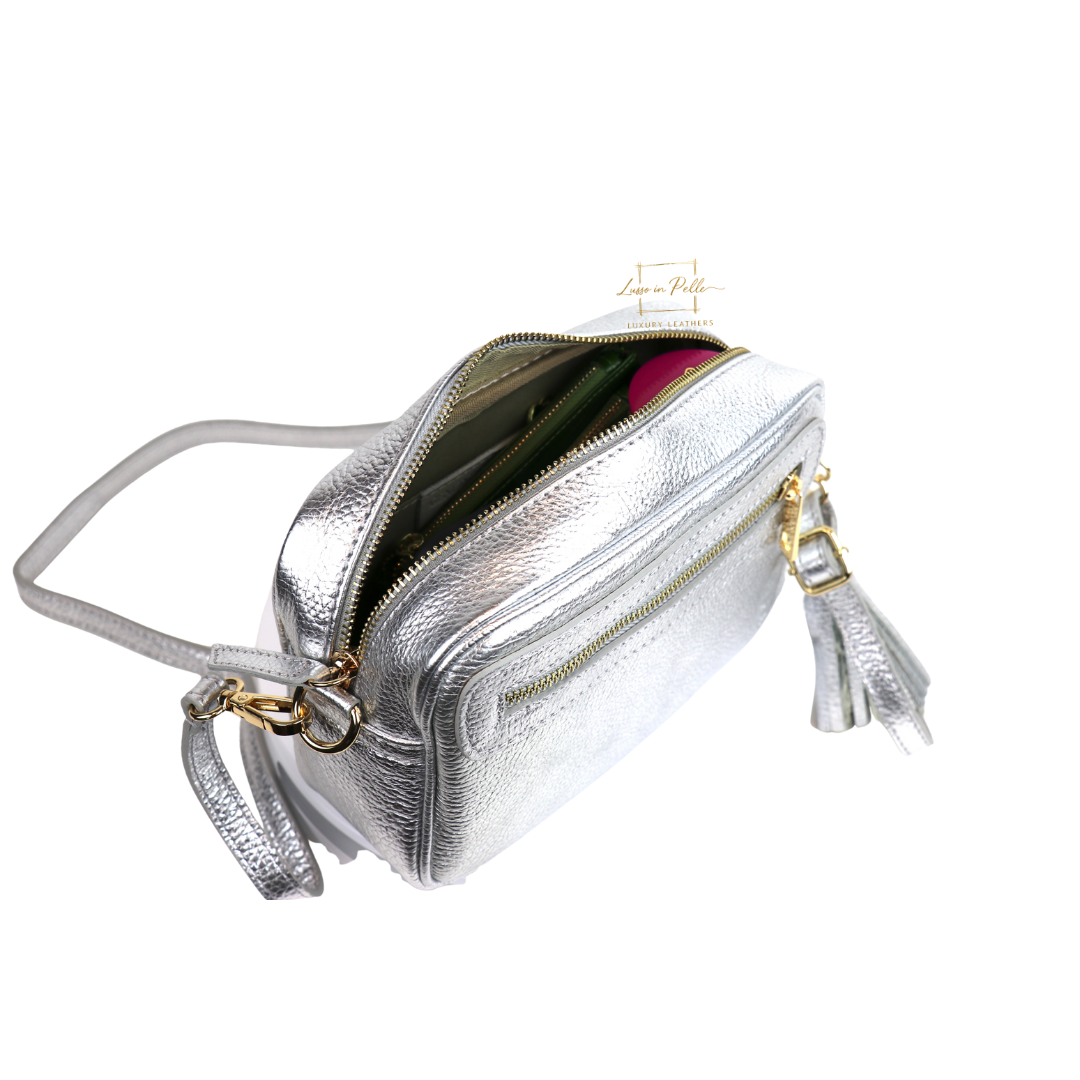 Crossbag , Hand bag, Genuine leather