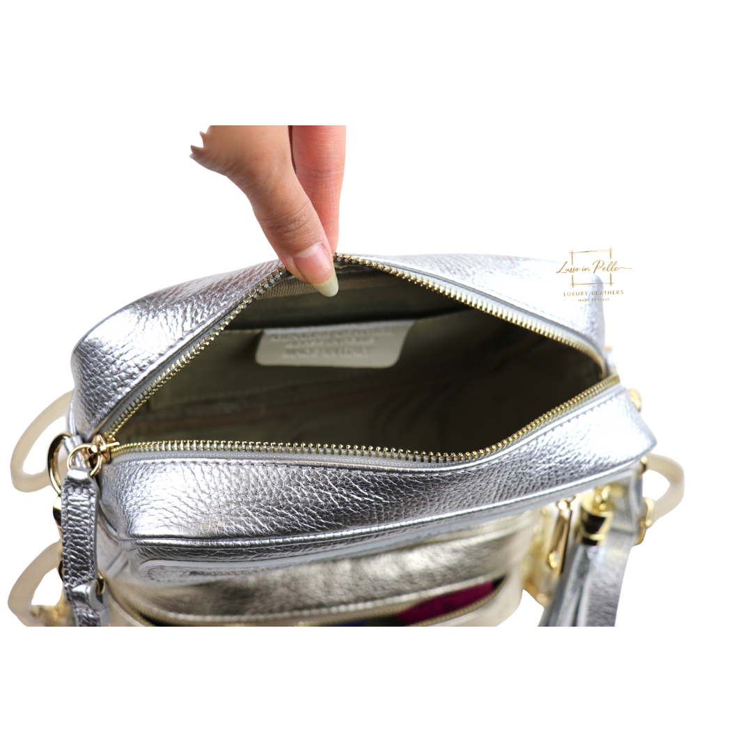 Crossbag , Hand bag, Genuine leather