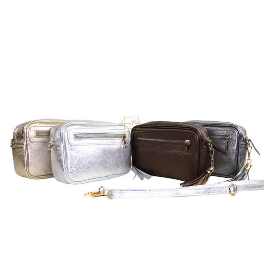 Crossbag , Hand bag, Genuine leather