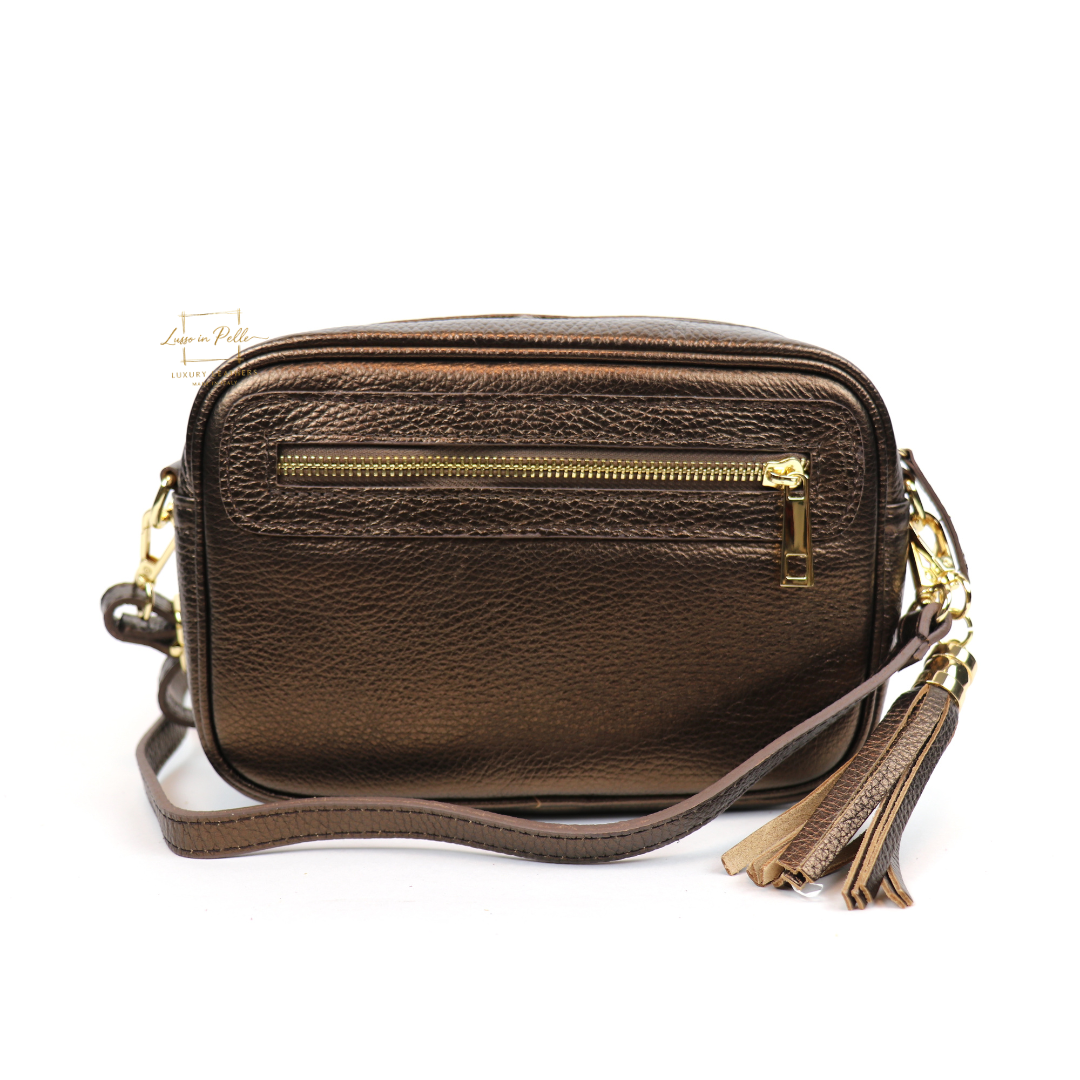 Crossbag , Hand bag, Genuine leather