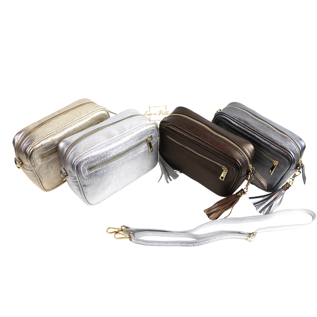 Crossbag , Hand bag, Genuine leather