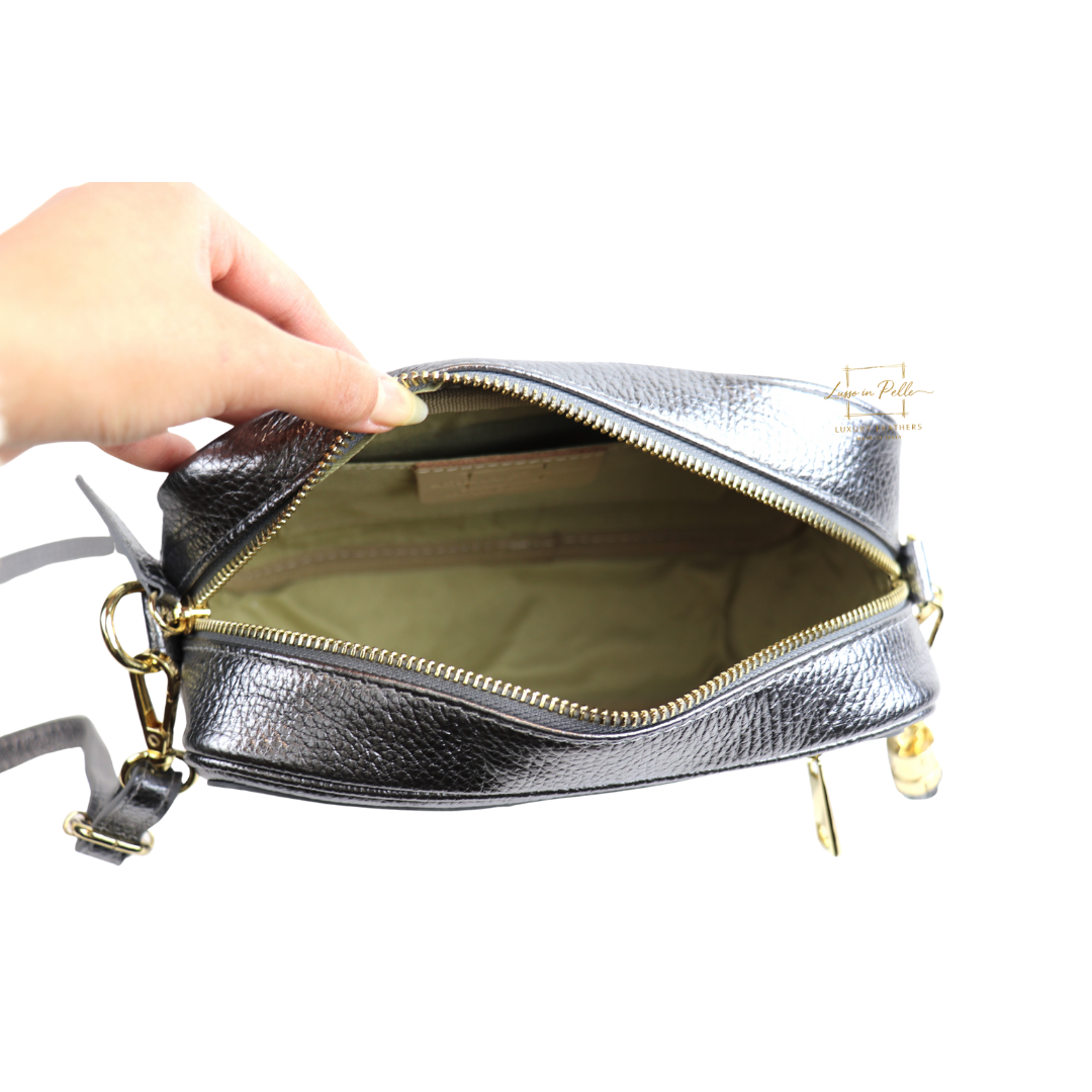 Crossbag , Hand bag, Genuine leather