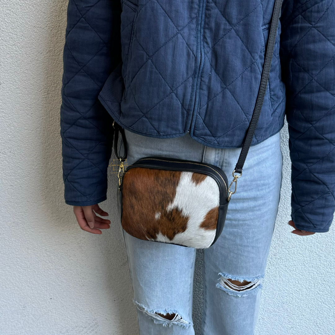 Genuine Leather Bag From Lussoinpelle made in Italy - Durable Bag - Pony Bag