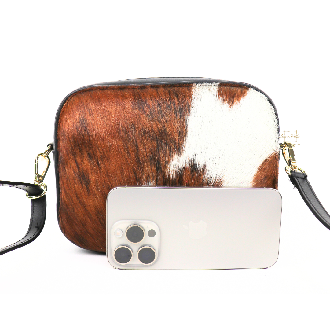 Genuine Leather Bag From Lussoinpelle made in Italy - Durable Bag - Pony Bag