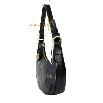 Florence Leather Shoulder/Crossbody Bag with Detachable and Adjustable Straps