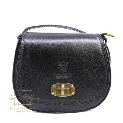 Cora Vintage Small Leather Crossbody Bag