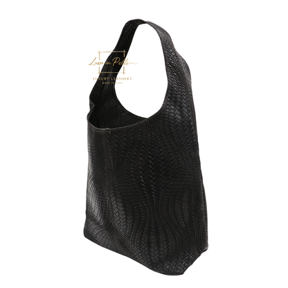 Aurora Quilted Suede Hobo Bag