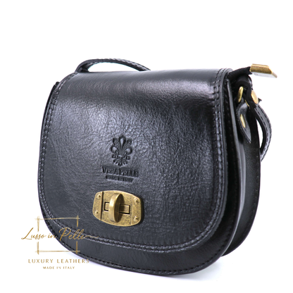 Cora Vintage Small Leather Crossbody Bag