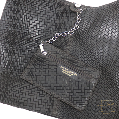 Aurora Quilted Suede Hobo Bag
