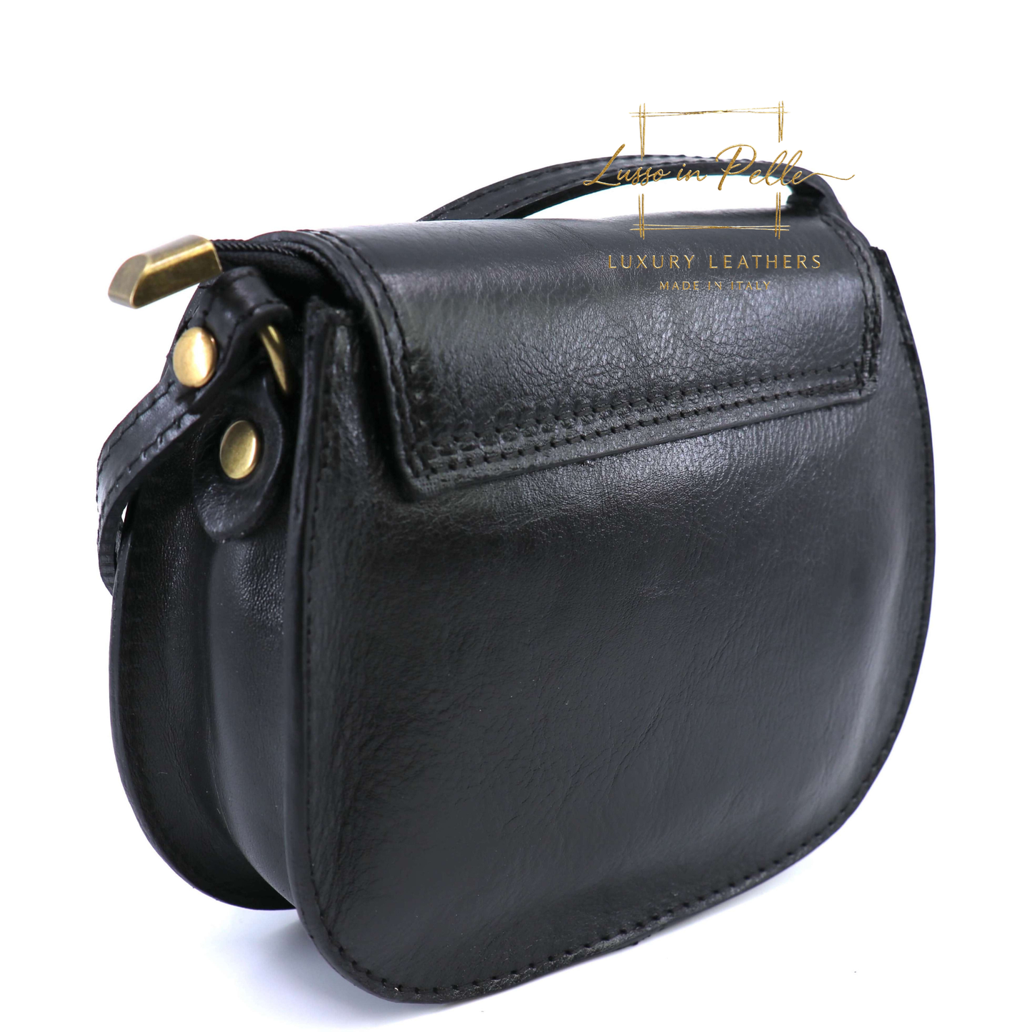 Cora Vintage Small Leather Crossbody Bag