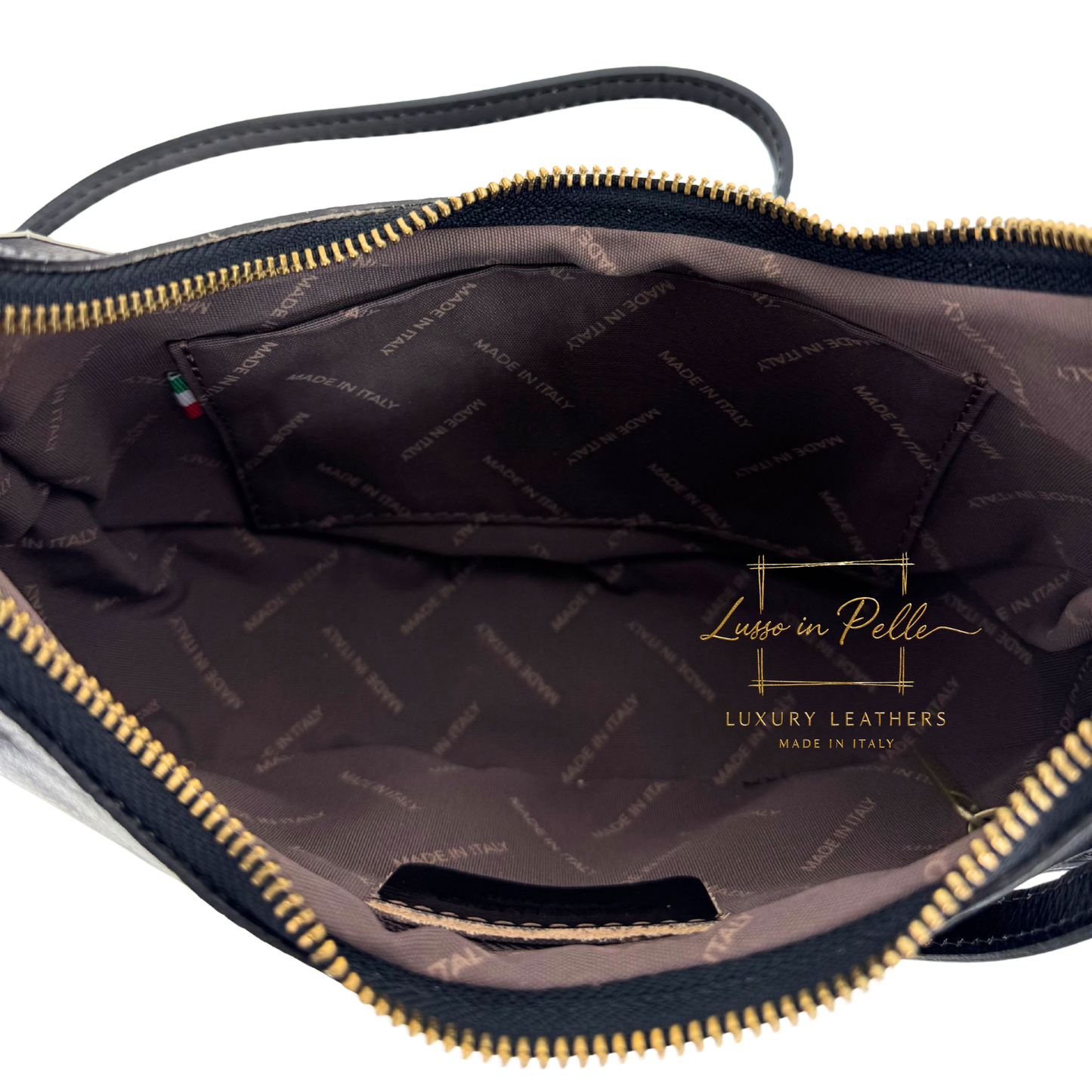 Florence Leather Shoulder/Crossbody Bag with Detachable and Adjustable Straps
