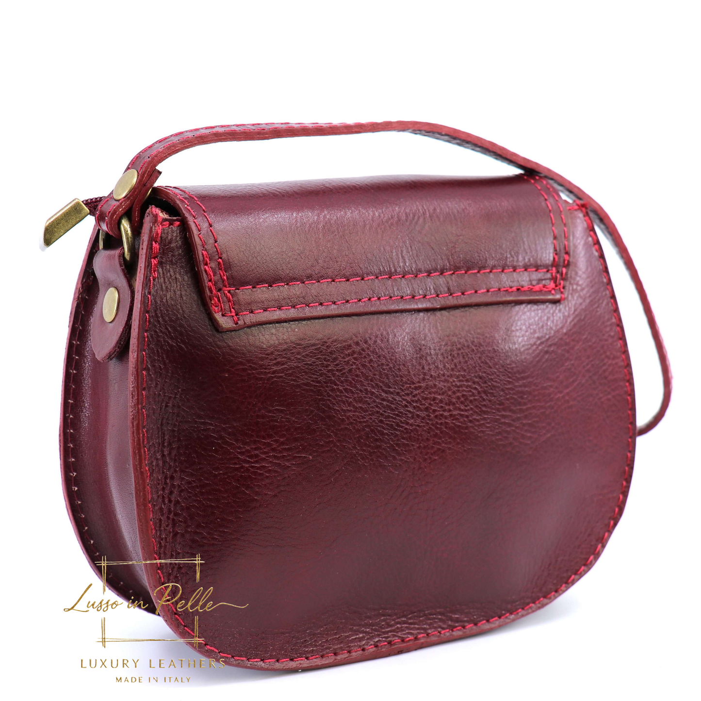 Cora Vintage Small Leather Crossbody Bag