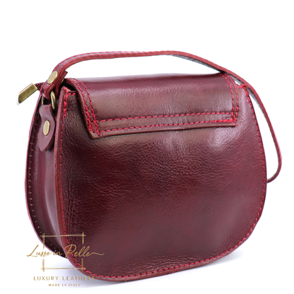 Cora Vintage Small Leather Crossbody Bag