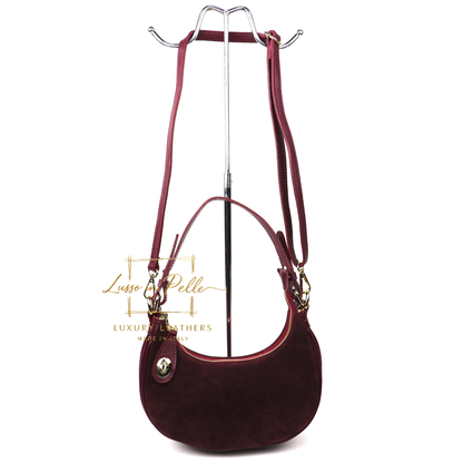 Small Half Moon Shoulder/ Crossbody Bag